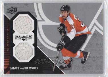 2011-12 Upper Deck Black Diamond - Dual Jerseys #PHI-JV - James van Riemsdyk