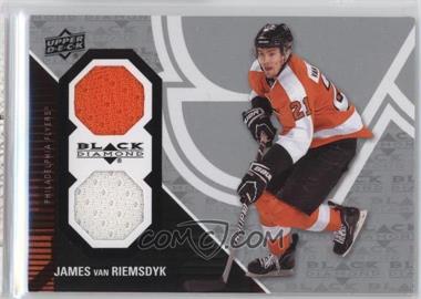 2011-12 Upper Deck Black Diamond - Dual Jerseys #PHI-JV - James van Riemsdyk