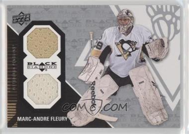 2011-12 Upper Deck Black Diamond - Dual Jerseys #PITT-MF - Marc-Andre Fleury