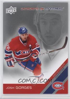 2011-12 Upper Deck McDonald's Montreal Canadiens - [Base] #11 - Josh Gorges