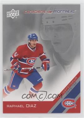 2011-12 Upper Deck McDonald's Montreal Canadiens - [Base] #18 - Raphael Diaz