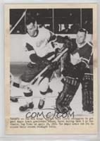 Johnny Bower, Gordie Howe