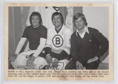 2011-12 Upper Deck Parkhurst Champions - [Base] #130 - Phil Esposito, Johnny Bucyk, Bobby Orr [EX to NM]