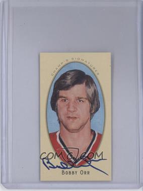 2011-12 Upper Deck Parkhurst Champions - Champ's Minis - Signatures #50 - SP - Bobby Orr