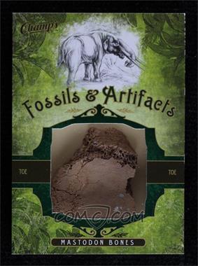 2011-12 Upper Deck Parkhurst Champions - Fossils & Artifacts #FA-MA - Mastodon Bones