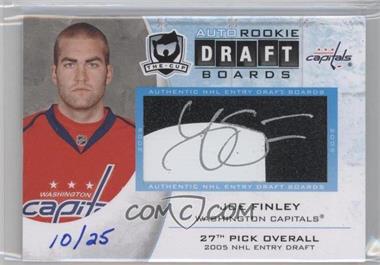 2011-12 Upper Deck The Cup - Auto Rookie Draft Boards #DB-JF - Joe Finley /25