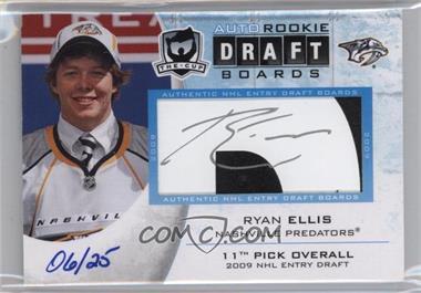 2011-12 Upper Deck The Cup - Auto Rookie Draft Boards #DB-RE - Ryan Ellis /25