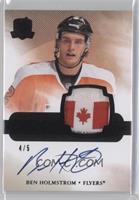 Auto Rookie Patch - Ben Holmstrom #/5