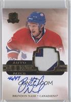 Auto Rookie Patch - Brendon Nash #/47