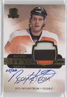 Auto Rookie Patch - Ben Holmstrom #/22