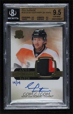 2011-12 Upper Deck The Cup - [Base] - Gold #178 - Auto Rookie Patch - Sean Couturier /14 [BGS 9.5 GEM MINT]