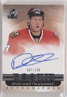 Autographed Rookie - Dylan Olsen #/199