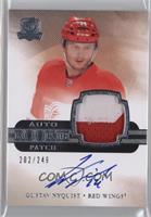 Auto Rookie Patch - Gustav Nyquist #/249