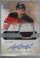 Auto Rookie Patch - Adam Henrique [Noted] #/249