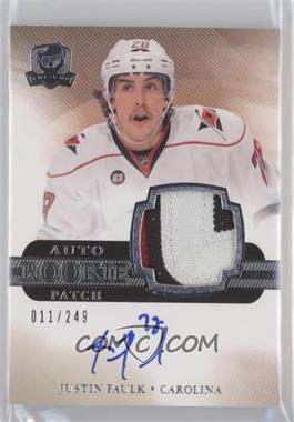 2011-12 Upper Deck The Cup - [Base] #151 - Auto Rookie Patch - Justin Faulk /249