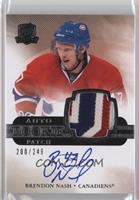 Auto Rookie Patch - Brendon Nash #/249