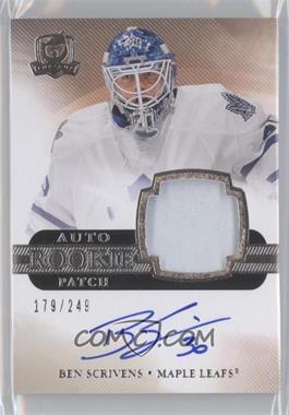 2011-12 Upper Deck The Cup - [Base] #160 - Auto Rookie Patch - Ben Scrivens /249