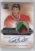 Auto Rookie Patch - Andrew Shaw #/249