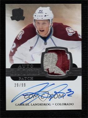 2011-12 Upper Deck The Cup - [Base] #179 - Auto Rookie Patch - Gabriel Landeskog /99