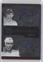 Taylor Hall, Jordan Eberle [EX to NM] #/25