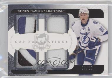 2011-12 Upper Deck The Cup - Cup Foundations Quad - Patches #CF-SS - Steven Stamkos /10
