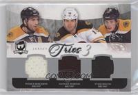 Patrice Bergeron, Nathan Horton, Tyler Seguin #/25