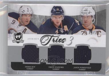 2011-12 Upper Deck The Cup - Cup Trios #C3-SABRE - Derek Roy, Drew Stafford, Jason Pominville /25