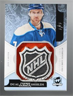 2011-12 Upper Deck The Cup - Dual NHL Shields #DS-CB - Jeff Carter, Derick Brassard /1