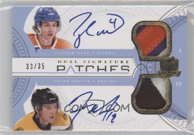 2011-12 Upper Deck The Cup - Dual Signature Patches #SP2-TT - Taylor Hall, Tyler Seguin /35 [EX to NM]