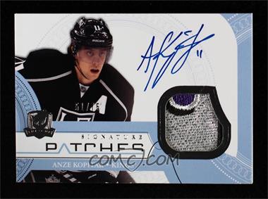 2011-12 Upper Deck The Cup - Signature Patches #SP-AK - Anze Kopitar /75