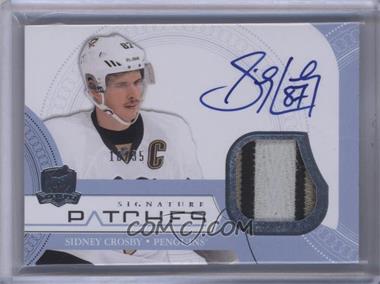 2011-12 Upper Deck The Cup - Signature Patches #SP-SC - Sidney Crosby /35