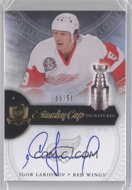 2011-12 Upper Deck The Cup - Stanley Cup Signatures #SCS-IL - Igor Larionov /50