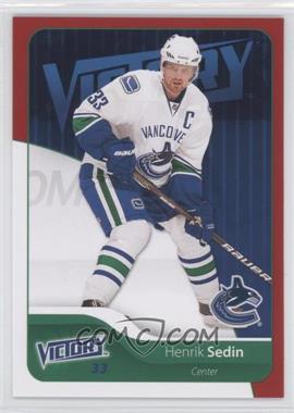 2011-12 Upper Deck Victory - [Base] - Red #185 - Henrik Sedin