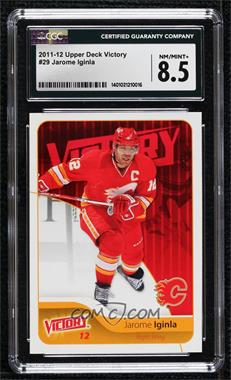 2011-12 Upper Deck Victory - [Base] #29 - Jarome Iginla [CGC 8.5 NM/Mint+]