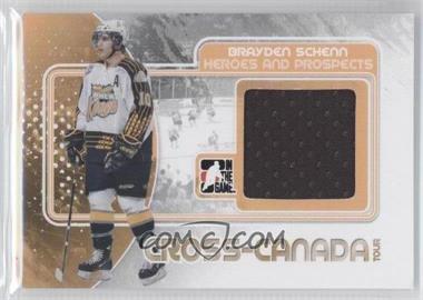 2011 In the Game Cross-Canada Tour - Pastime Sports & Games #CCT-03 - Heroes and Prospects - Brayden Schenn /1