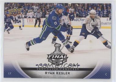 2011 Upper Deck Stanley Cup Championship - [Base] #SC-1 - Ryan Kesler [EX to NM]