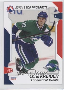 2012-13 Choice AHL Top Prospects - [Base] #18 - Chris Kreider