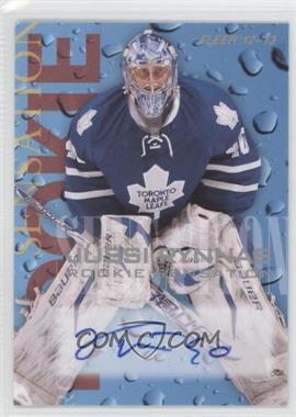 2012-13 Fleer Retro - 1994-95 Fleer Rookie Sensations Design Autographs #12 - Jussi Rynnas