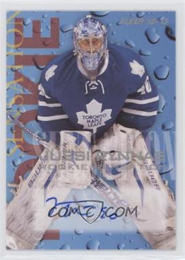 2012-13 Fleer Retro - 1994-95 Fleer Rookie Sensations Design Autographs #12 - Jussi Rynnas