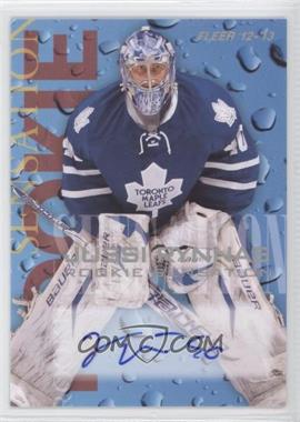 2012-13 Fleer Retro - 1994-95 Fleer Rookie Sensations Design Autographs #12 - Jussi Rynnas