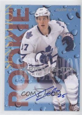 2012-13 Fleer Retro - 1994-95 Fleer Rookie Sensations Design Autographs #2 - Carter Ashton