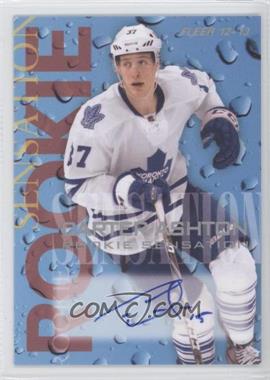 2012-13 Fleer Retro - 1994-95 Fleer Rookie Sensations Design Autographs #2 - Carter Ashton