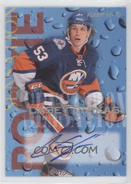 2012-13 Fleer Retro - 1994-95 Fleer Rookie Sensations Design Autographs #3 - Casey Cizikas