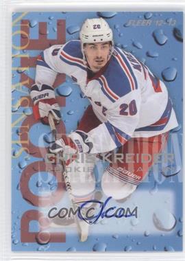 2012-13 Fleer Retro - 1994-95 Fleer Rookie Sensations Design Autographs #5 - Chris Kreider