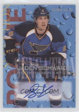 2012-13 Fleer Retro - 1994-95 Fleer Rookie Sensations Design Autographs #8 - Jaden Schwartz