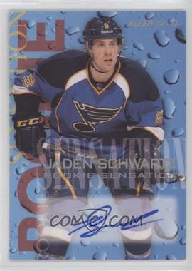 2012-13 Fleer Retro - 1994-95 Fleer Rookie Sensations Design Autographs #8 - Jaden Schwartz