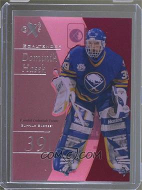 2012-13 Fleer Retro - 1997-98 E-X 2001 Design - Essential Credentials Future #28 - Dominik Hasek /15