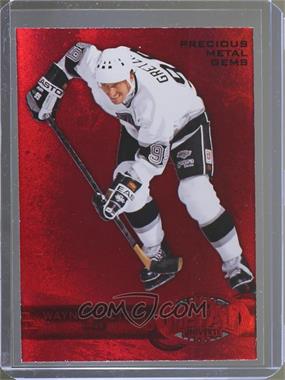 2012-13 Fleer Retro - 1997-98 Metal Universe Design - Precious Metal Gems Red #9PMG - Wayne Gretzky /100