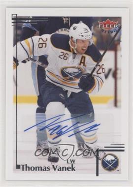 2012-13 Fleer Retro - [Base] - Autographs #87 - Thomas Vanek