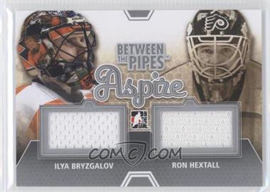 2012-13 In the Game Between the Pipes - Aspire - Silver #ASP-17 - Ilya Bryzgalov, Ron Hextall /140